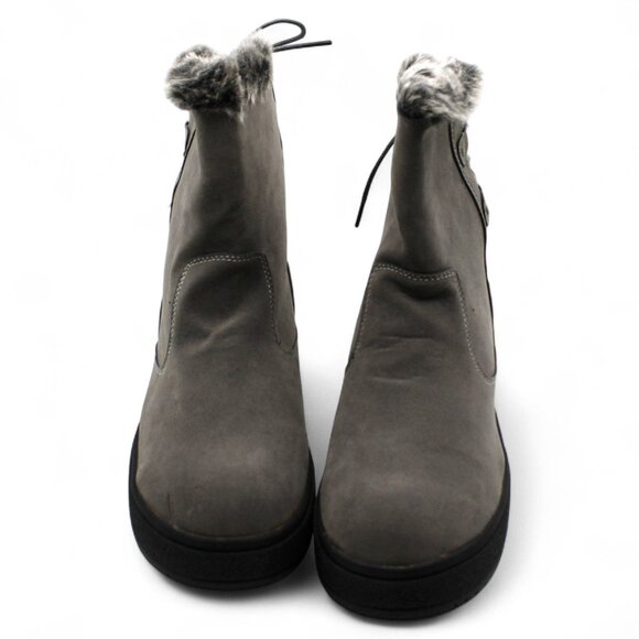 Journee Collection Womens Kaskae Winter & Snow Boots Gray - Picture 2 of 8